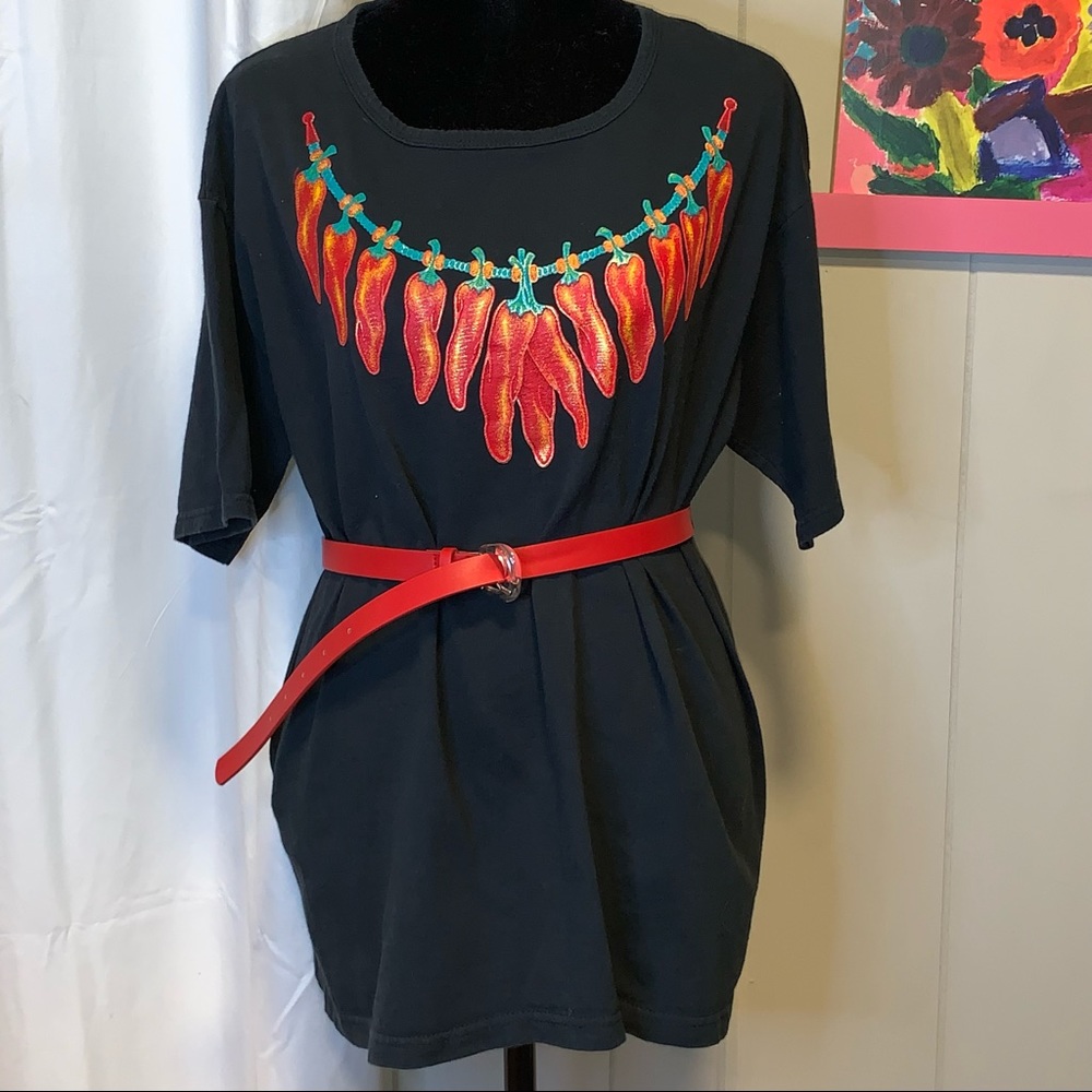 Vintage 2000s Chili Pepper Shirt -Large